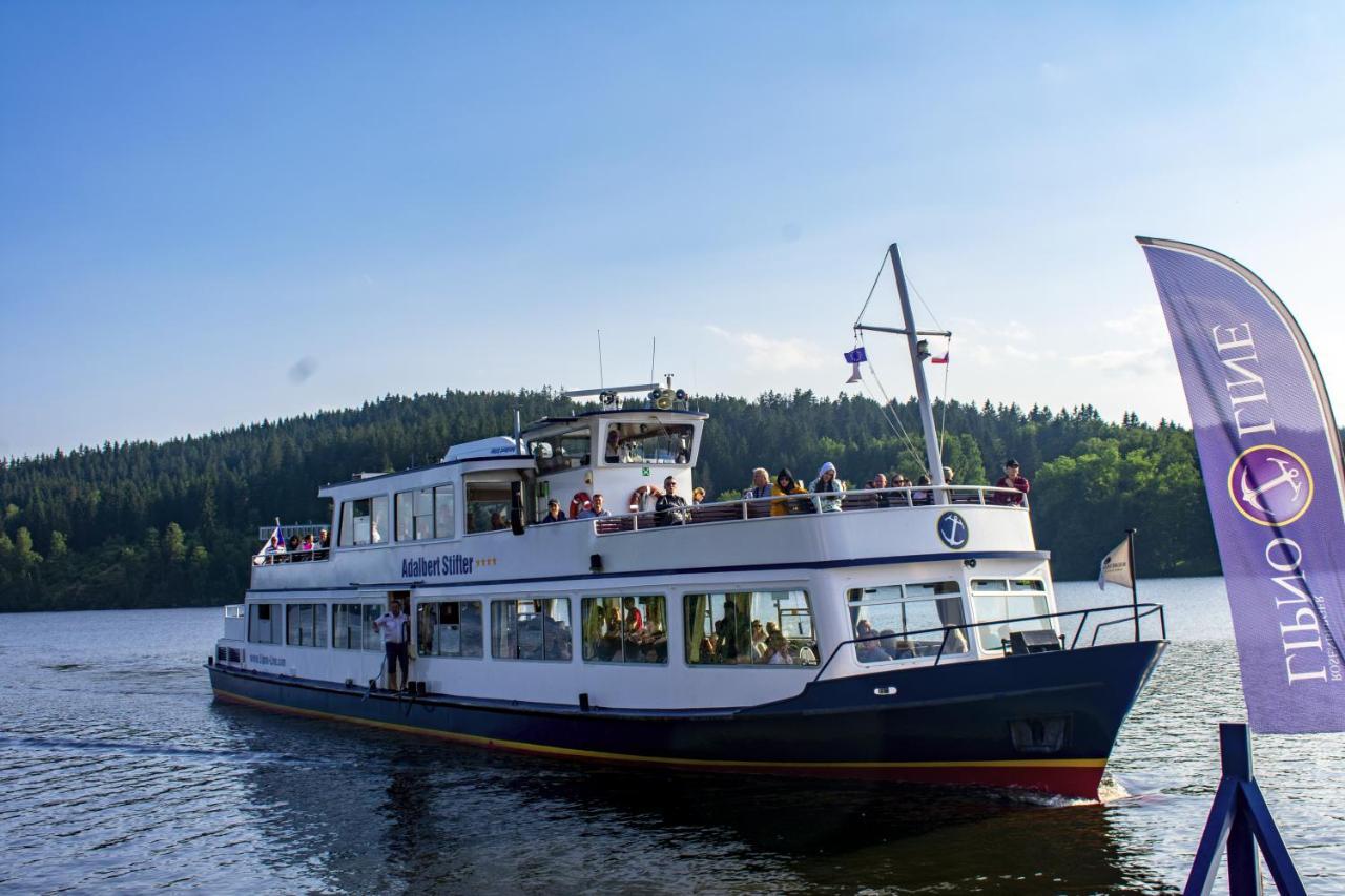 Ubytovani Hanka V Pokoji S Bakonem C408 Frymburk Exteriör bild